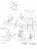 Engine Group - 13Hp Briggs  Stratton Intek (986489) Diagram and Parts List for 2690171  Simplicity Lawn Tractor