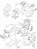 Part Location Diagram of 1725032ASM Simplicity Dash, Lower, Black, Diesel