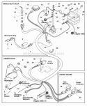 Electrical Group (986226) Diagram and Parts List for 1694322  Simplicity Lawn Tractor