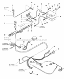 Part Location Diagram of 1723048SM Simplicity Rod, Battery Hold Down