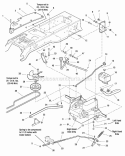 Transmission Group (985889) Diagram and Parts List for 1694006  Simplicity Lawn Tractor