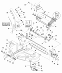 38 Mower Deck - Height Adjustment  Roller Bar (986068Aa) Diagram and Parts List for 2690320  Simplicity Lawn Tractor