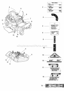 Decals Group - Safety  Common (Fi0026) Diagram and Parts List for 1694454  Simplicity Lawn Tractor