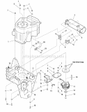 Engine Group - Pto - 20Hp Briggs  Stratton (Fi0012) Diagram and Parts List for 1694745  Simplicity Lawn Tractor