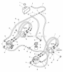 Hydraulics Group - Later Models (Fi0016Rb) Diagram and Parts List for 1694454  Simplicity Lawn Tractor