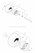 Part Location Diagram of 5047103SM Murray ADAPTER, CASTER AXLE