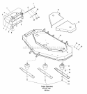 61 Mower Deck - Housing Covers Spindles  Blades (42356Hc0) Diagram and Parts List for 2690367  Simplicity Lawn Tractor