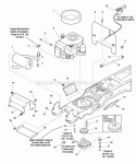 Engine Group - 18Hp Kohler (986682) Diagram and Parts List for 2690273  Simplicity Lawn Tractor