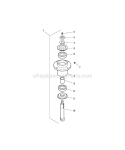 48  52 Mower Deck - Spindle Service Parts Group Diagram and Parts List for 2690445  Simplicity Lawn Tractor