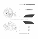 Decals - Brand  Model Diagram and Parts List for 2690445  Simplicity Lawn Tractor