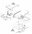 60 Mower Deck - Deflector  Hitch Group (986345 987178) Diagram and Parts List for 2690432  Simplicity Lawn Tractor