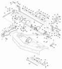 60 Mower Deck - Height Adjustment  Roller Group (986344) Diagram and Parts List for 2690432  Simplicity Lawn Tractor