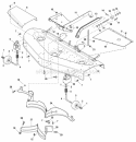 60 Mower Deck - Housing  Cover Group (986343 987101) Diagram and Parts List for 2690432  Simplicity Lawn Tractor