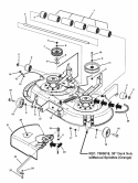 Part Location Diagram of 7035813SM Murray SPRING, Torsion, Side Discharge