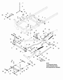 Lift Group - SN 2000458824  Below Diagram and Parts List for 2690479  Simplicity Lawn Tractor