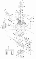 Transmission Service Parts - Tuff Torq K46Z (1721020) Diagram and Parts List for 1693919  Simplicity Lawn Tractor