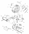 Engine Group - 18Hp Briggs  Stratton (986684) Diagram and Parts List for 2690397  Simplicity Lawn Tractor