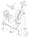 Part Location Diagram of 1722319SM Murray CAP-STEERING WHEEL SI