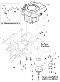 Engine Group - Kohler Diagram and Parts List for 2690483  Simplicity Lawn Tractor