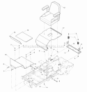 Seat  Kickplate Group (273Smf0) Diagram and Parts List for 2690487  Simplicity Lawn Tractor