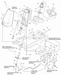 Part Location Diagram of 1722497ASM Murray SUPPORT ASMY-STEERING