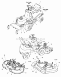 Decals - Safety  Common (C986796 986797 986801 986802) Diagram and Parts List for 1695036  Simplicity Lawn Tractor