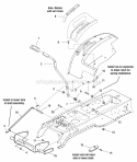 Lift Group (986811 986827) Diagram and Parts List for 1694671  Simplicity Lawn Tractor
