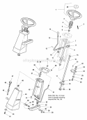 Front Column  Dash Group (987200) Diagram and Parts List for 1695220  Simplicity Lawn Tractor