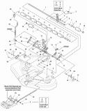 50 Mower Deck - Height Adjustment  Roller Bar (986020) Diagram and Parts List for 2690255  Simplicity Lawn Tractor