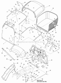 Part Location Diagram of 1727406SM Murray TRANSITION-HOPPER BLA