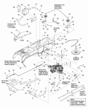 Transmission Group - Tuff Torq K664 (987917) Diagram and Parts List for 2690773  Simplicity Lawn Tractor