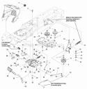 Controls Group (987595) Diagram and Parts List for 1695190  Simplicity Lawn Tractor
