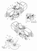 Decals Group - Safety  Common (C987920) Diagram and Parts List for 2690773  Simplicity Lawn Tractor