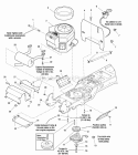 Engine Group - Electric Clutch - 18Hp  20Hp Briggs  Stratton Vanguard (986773 986943 987204) Diagram and Parts List for 1694632  Simplicity Lawn Tractor