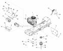 Engine Group - 195Hp  22Hp (2988015 2988016) Diagram and Parts List for 2690782  Simplicity Lawn Tractor