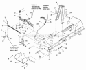 Frame  Front Axle Group (2988017) Diagram and Parts List for 2690782  Simplicity Lawn Tractor