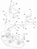 Part Location Diagram of 1751743AYP Snapper Bracket, Front, Right Hand