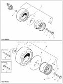 Part Location Diagram of 1733237SM Simplicity Wheel Assembly