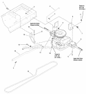 Transmission Group (987061) Diagram and Parts List for 2690965  Simplicity Lawn Tractor