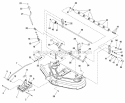 44 Mower Deck - Height Adjust  Roller Bar Group (2987468) Diagram and Parts List for 2690967-01  Simplicity Lawn Tractor