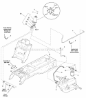 Steering Group - Power Steering  Hydraulic Lift (2987528 2987548) Diagram and Parts List for 2690952  Simplicity Lawn Tractor