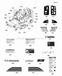 Part Location Diagram of 7104230YP Murray DECAL PANEL