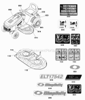 Part Location Diagram of 1752496 Snapper Decal, Height Of Cut, Low Cut