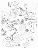 Part Location Diagram of 1716333 Snapper Cable, Negative, 36" #4 Ga, Black