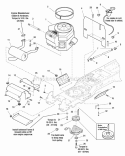 Engine Group - 23Hp  24Hp Twin (989519 989520 989521) Diagram and Parts List for 2691017  Simplicity Lawn Tractor