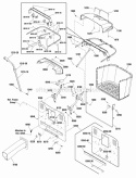Part Location Diagram of 885893BMYP Murray BACK PLATE ASSEMBLY
