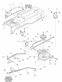 Transmission Group - Tuff Torq K57 (986603) Diagram and Parts List for 1694632  Simplicity Lawn Tractor