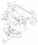 50 Mower Deck - Electric Height Adjustment  Roller Group (2987880) Diagram and Parts List for 2691112-00  Simplicity Lawn Tractor