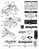 Part Location Diagram of 1755847YP Murray DECAL POWER STEERING