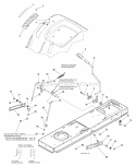 Lift Group - Frame Hung Manual (987068) Diagram and Parts List for 2690822  Simplicity Lawn Tractor